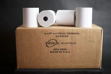 WRB Supply Thermal Paper Roll, 3-1/8 x 230-Feet, 50 Count, White