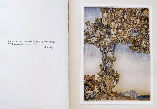 THE TEMPEST (1926) William Shakespeare ARTHUR RACKHAM SIGNED LIMITED 1ST EDITION - Picture 9 of 12