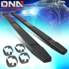 For 2017-2019 Silverado Sierra Crew Cab 6"Side Step Nerf Bar Running Board Black