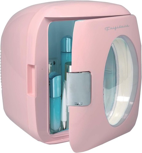 12 Can Retro Mini Portable Personal Compact Fridge/Cooler Home Office Dorm - Picture 5 of 11