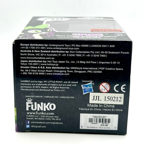 Funko My Little Pony Spike Hot Topic Pre-lanzamiento 4.5" Figura Vinilo Coleccionable - Imagen 5 de 6