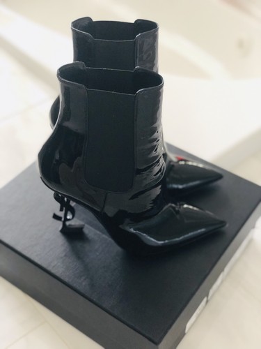 YSL Saint Laurent Opium Heels Black 