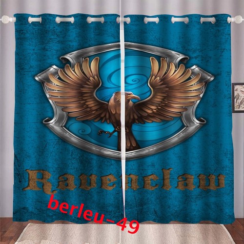 Kid Harry Potter Curtains Pair Thick Blackout Curtain Thermal Kids Bedroom Decor - Bild 50 von 52