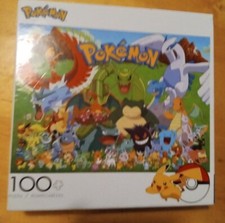 Pokémon Jigsaw Puzzle 100 Pieces  Pre-Owned Very Good Condition NO Missing Piece