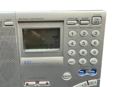 SONY ICF-SW7600GR World Band Receiver Radio AM/FM Stereo