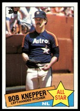 1985 Topps #721 Bob Knepper