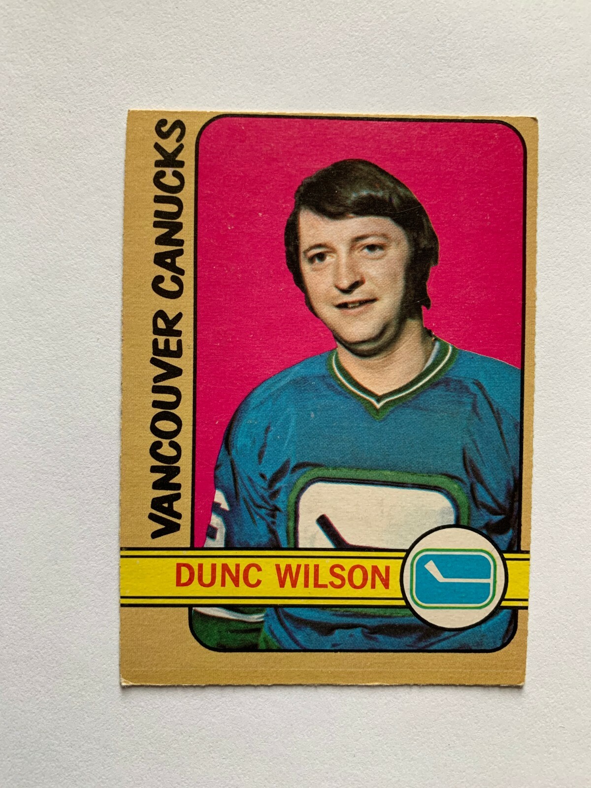 1972-73 O-Pee-Chee #18 Dunc Wilson - Vancouver Canucks