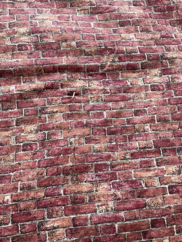 Steppdecke große Schoßdecke Couchüberwurf Hand Tack Burgund Rosa 60 x 72 Top Zustand - Bild 12 von 12