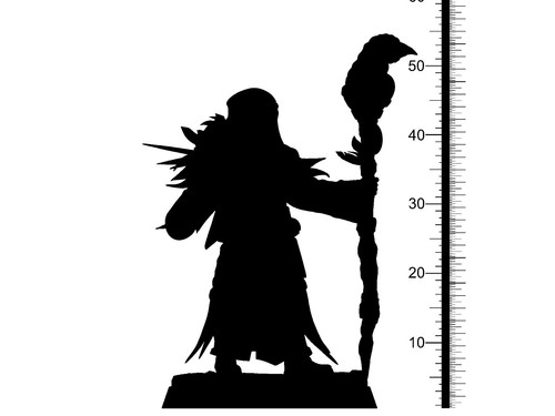 Sylvanbloom | Alhir Fraiser | Cult Dryad RPG D&D miniatura impresa en 3D - Imagen 2 de 2