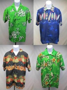 New-Hawaiian-Surf-Board-Pineapple-Hibiscus-Flowers-Mens-Size-S-M-L-XL-Shirt