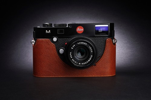 Funda de cuero real con media cámara para Leica M M240 M246 M-P MM MP M262 - Imagen 23 de 56