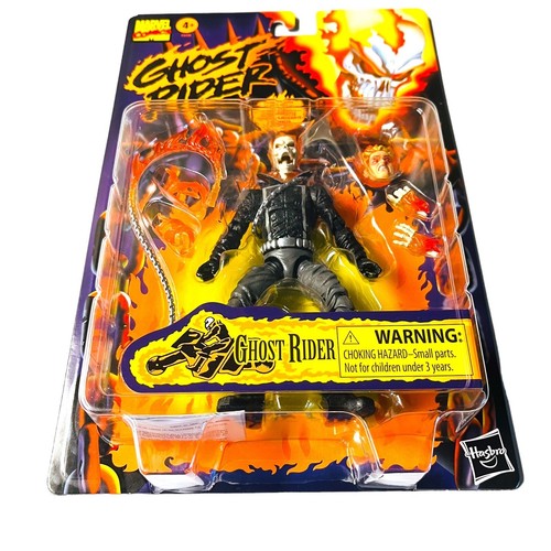 Marvel Legends Ghost Rider Retro Johnny Blaze 6” Figure Toybiz Style SHIPS NOW - Picture 7 of 12