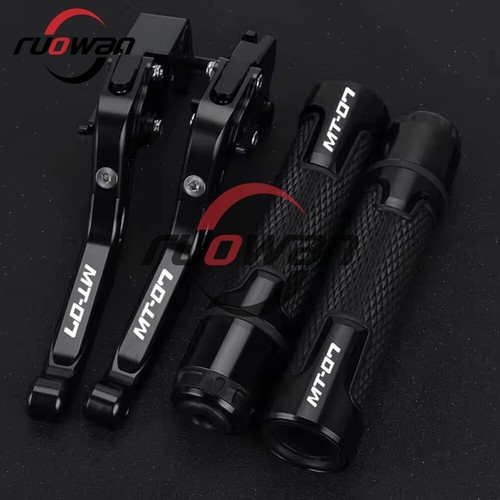 CNC Handlebar grips Brake Clutch Levers Fit For Yamaha MT07 MT-07 MT 07 14-2023 - Picture 11 of 21