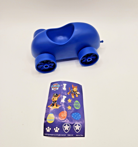 Paw Patrol Egg Racer 1 auto con set adesivi Chase porta uova di Pasqua - Foto 3 di 5