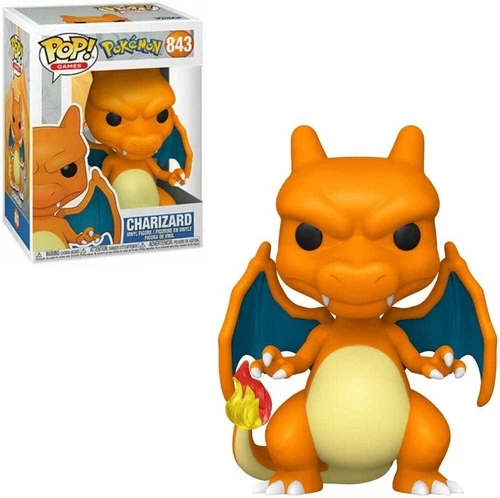 Funko Pop! Games #843 Pokemon CHARIZARD Vinyl Figure w/ Protector