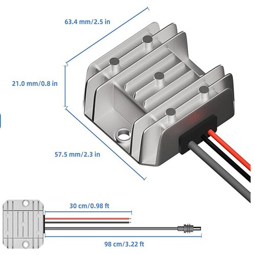Starlink Mini 12V Adapter DC Step Up Converter with Starlink Mini Power 30V3.5A - Afbeelding 11 van 12