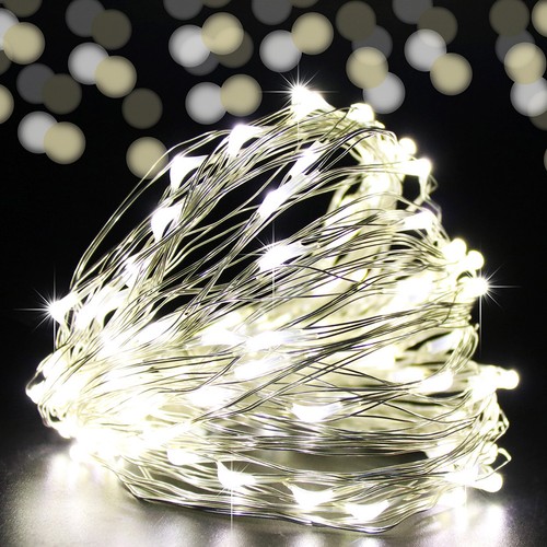 10m-50m 12V RGB LED String Fairy Light+AC Plug Copper Wire Lamp Christmas Party - Picture 18 of 21