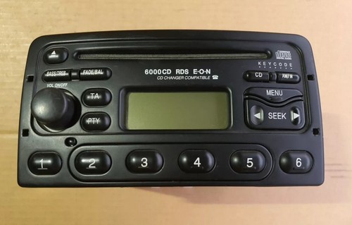 FORD FOCUS MK1 98-05 RADIO STEREO 6000 CD RDS YS4F-18C815-AD WITH CODE - Picture 8 of 24