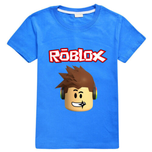 Roblox T-Shirts Kinder Jungen Mädchen Kurzarm Sommer Druck T Shirt 122-164 - Bild 7 von 10