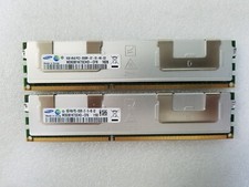 Lot of 2 Samsung 8GB 4Rx8 PC3-8500R SERVER Memory Module RAM M393B1K73CHD-CF8