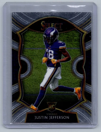 2020 Select Concourse Level Justin Jefferson RC #61 Minnesota Vikings