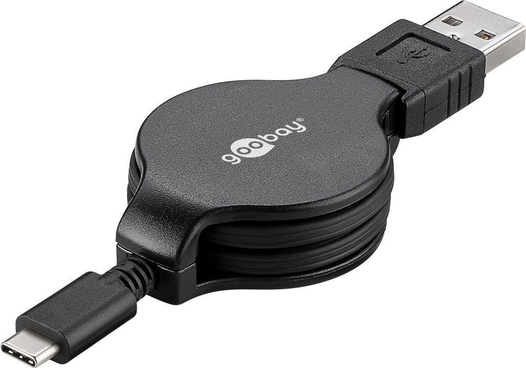 Goobay USB-C Ladekabel, 0,5 M – Schnell Laden & Synchronisieren Für Smartphone & Tablet