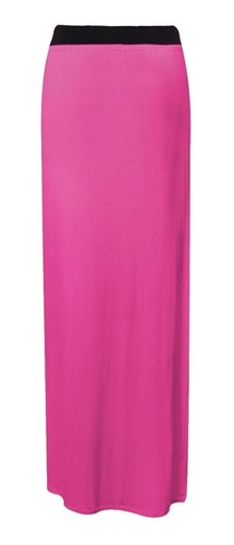 Womens New Gypsy Maxi Skirt Ladies Jersey Long Stretchy Maxi Skirt UK 8-26 - Picture 8 of 24