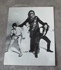 Star Wars IV New Hope 1977 Luke Leia Chewbacca Han Solo Original B&W Poster EX