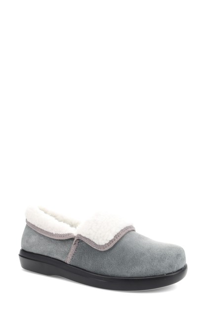 Womens Propet(R) Colbie Suede Slip-on Ankle Boots grey Size 10.0 XN9355 Womens Propet(R) Colbie Suede Slip-on Ankle Boots grey Size 10.0 XN9355