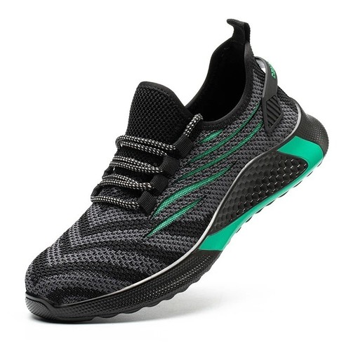 Herren Arbeitsschuhe Stahlkappe Jungen Sicherheitsschuhe Sneaker Schutz Schuhe - Bild 12 von 15