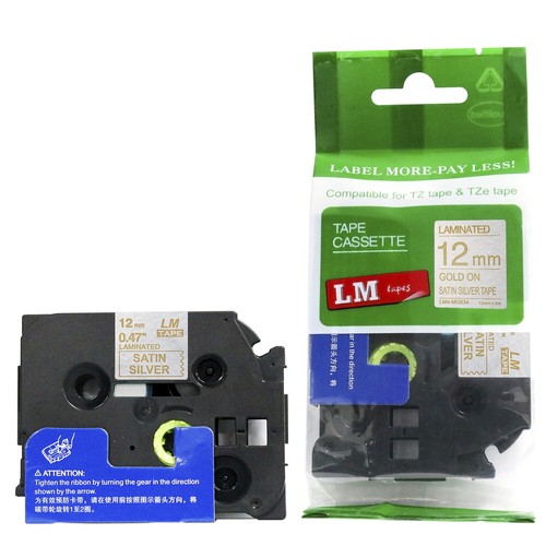Select Size & Label Color Compatible P-touch Tapes for Brother PT-2110 PT2110 - Picture 22 of 37