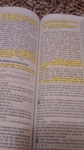 NIV European Leather Study Bible 1984 Text 2002 - Picture 7 of 10