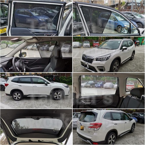 Magnetic Sunshade for Subaru Forester Set of 7 pcs - Foto 9 di 17