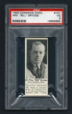 PSA 3 DOMINION CHOCOLATES #101 BILL BRYDGE