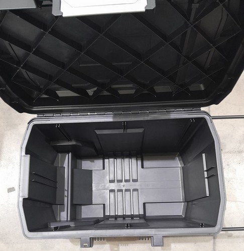 Stanley Pro Mobile 57L Water Resistant Tool Chest box cart on wheels - Picture 4 of 6