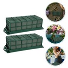 2 Pcs Blumenarrangement Halter Zubehör Für Blumenarrangements Blumenblock