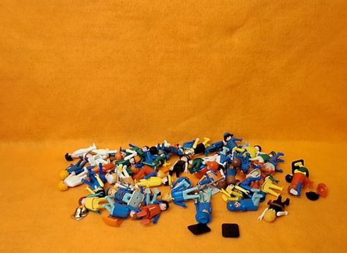 Lote de trabajo conjunto mixto de figuras PlayMobil de colección X 58 figuras y accesorios - Imagen 5 de 24