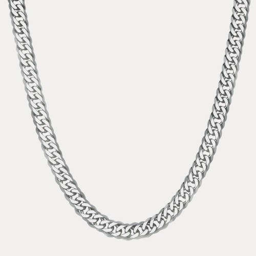 12 mm Doppel Panzerkette Gliederkette Halskette - massiv 925 Sterling Silber MADE IN ITALY - Bild 13 von 14