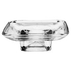 Glas-Seifenschale, dekorativer Seifenschalen-Sparer für Dusche, Badewanne,