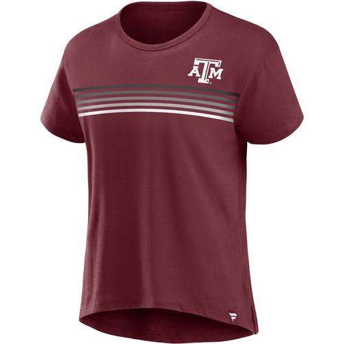 Women's Fanatics Maroon Texas A&M Aggies Tie Breaker T-Shirt - 第 2/3 張圖片
