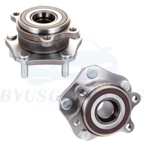 Pair Front Left or Right Side Fits 2014-2019 Nissan For Rogue Wheel Bearings Hub - Imagen 2 de 8