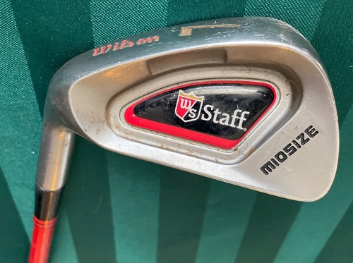 Wilson Staff Midsize 7 Iron LH w/ Firestick 2.8 Stiff Flex Graphite Shaft - Picture 1 of 8