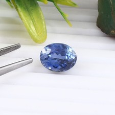 AAA Natural Flawless Ceylon Royal Blue Sapphire Loose Oval Gemstone Cut 14x12 MM