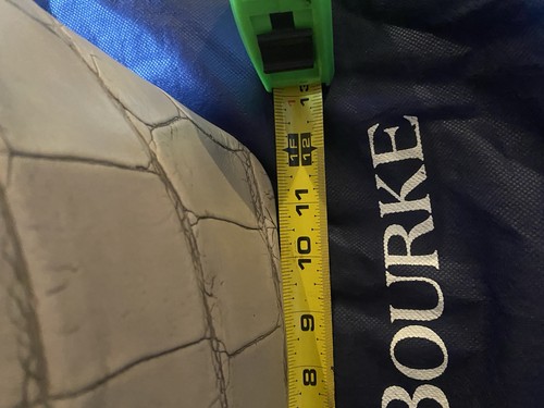 Dooney & Bourke Giraffenprint Handtasche Geldbeutel Weiß Echtleder Neu! - Bild 3 von 7