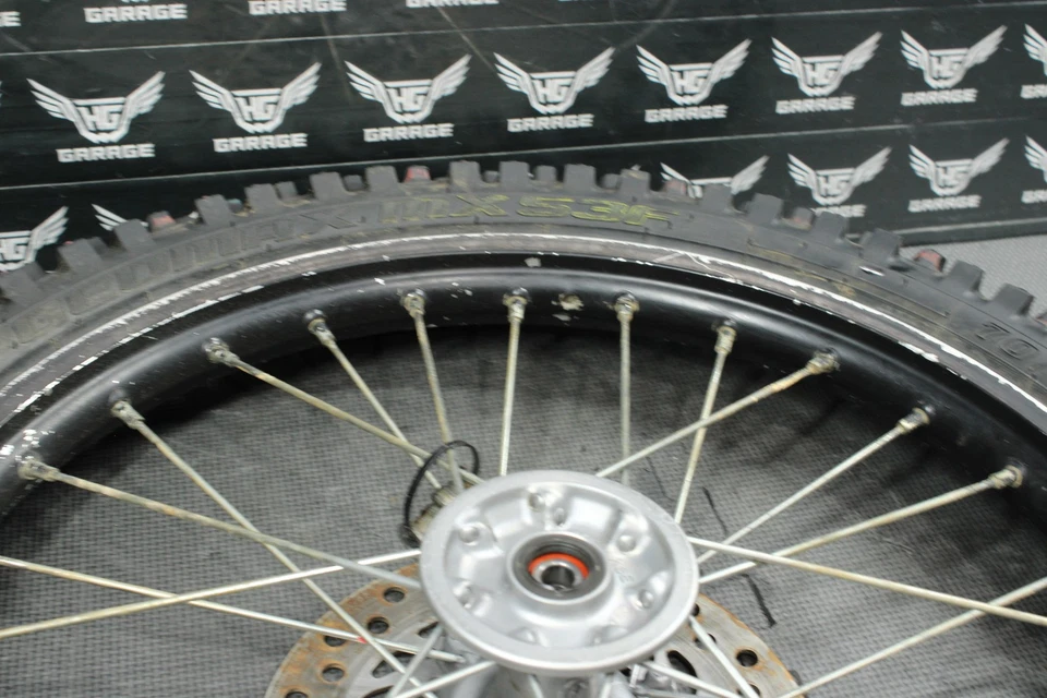 2006 HONDA 03-07 CR85RB OEM 19" ARO DE RODA DIANTEIRA BIGWHEEL 44650-GBF-861 - Imagem 4 de 4