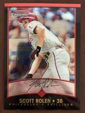 2001 Bowman Chrome Scott Rolen #20 Philadelphi Phillies *COMBINED SHIPPING!*