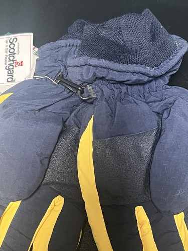 Guantes de invierno University of Michigan Broner, talla L/XL Thinsulate Scotchgard nuevos con etiquetas - Imagen 7 de 7