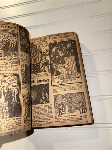 Vintage 1936 Johnson Smith Co. Catalog #145 Novelties Fireworks Magic Trick + - Imagen 9 de 18