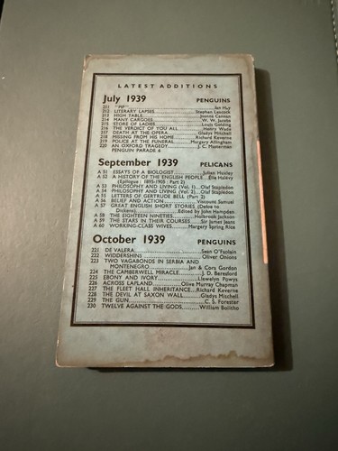 Glaube und Handeln von Viscount Samuel - ein Pelikan Taschenbuch 1939 - gebraucht verkauft - Bild 10 von 10