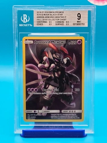 BGS 9 - 2016-21 Pokemon Sun and Moon Black Star Promos, Armored Mewtwo Promo